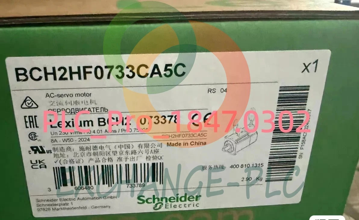 1PCS Schneider BCH2HF0733CA5C Servo motor BCH2HF0733CA5C Fast delivery