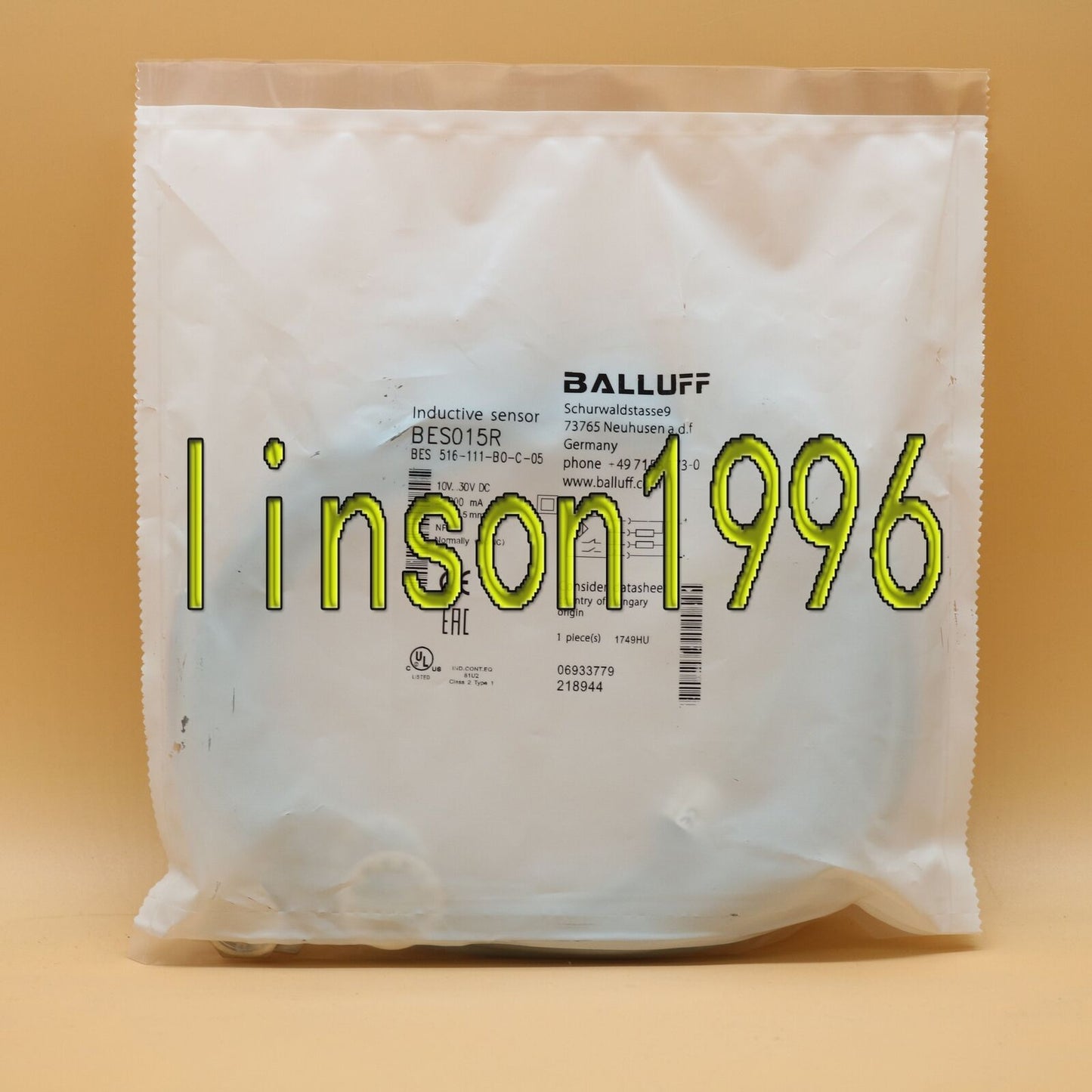 Proximity Switch BALLUFF BES 516-111-BO-C-05 - BALLUFF