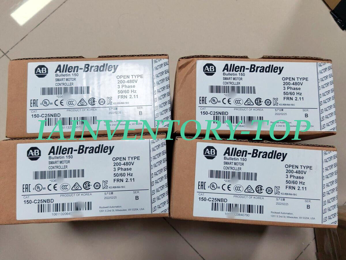 1PCS New  Allen-Bradley  150C25NBD and 2-Year