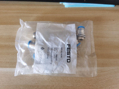 1Bag/10pcs Festo QS-G1/4-8-I 186110 Fittings