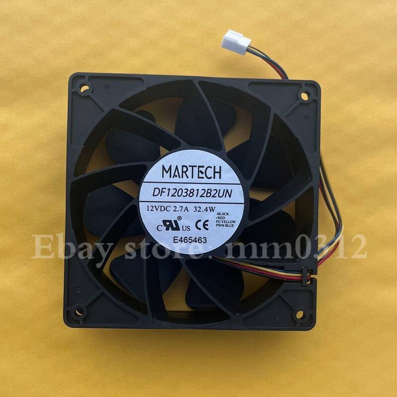 MARTECH 12038 12CM DF1203812B2UN A1 12V 2.7A for S7 S9 Cooling Fan