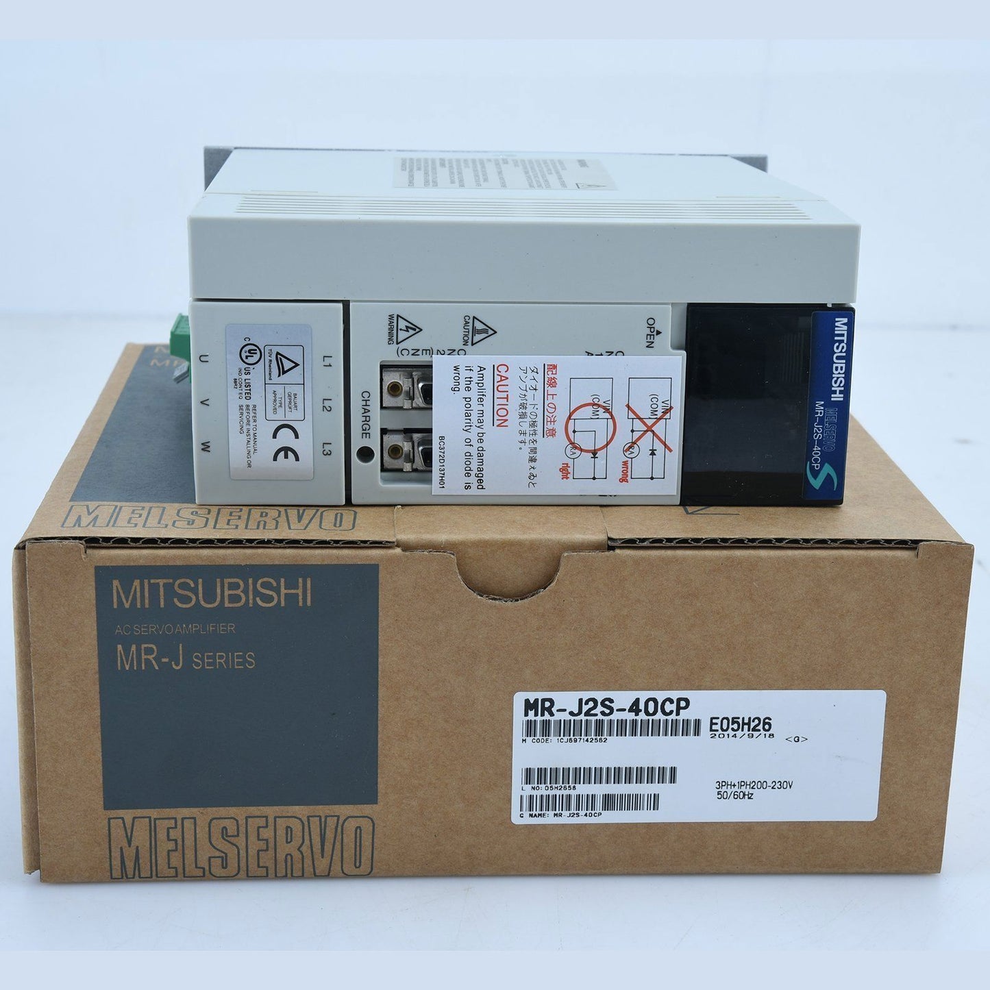 1PC Mitsubishi MR-J2S-40CP MRJ2S40CP Servo Driver In Box ping