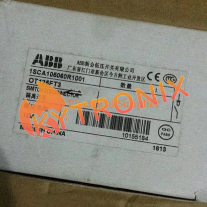 OT125FT3 1PCS ABB Disconnect Switch OT125FT3 125A Fast Shipping
