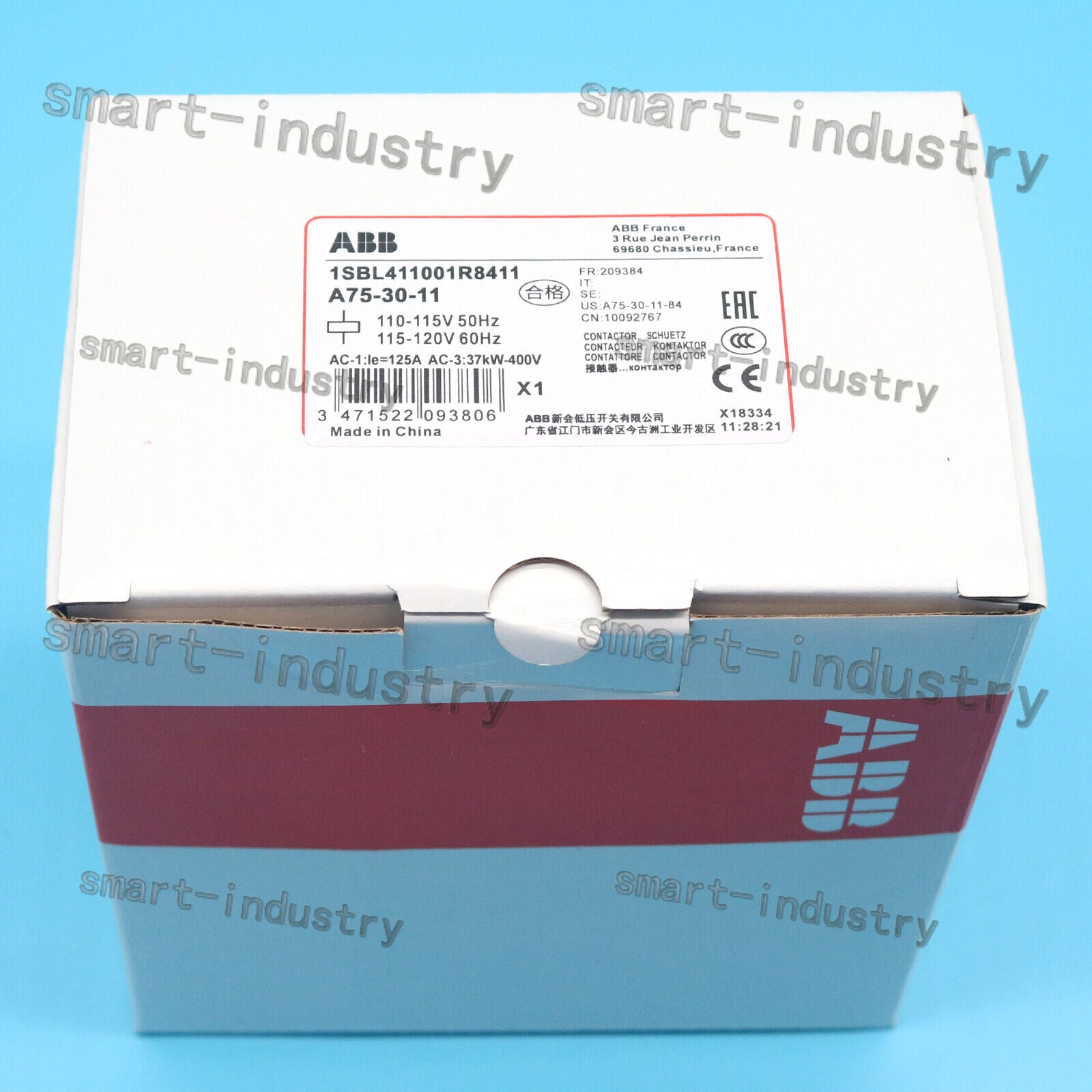 new  ABB A75-30-11 110V AC contactor fast delivery