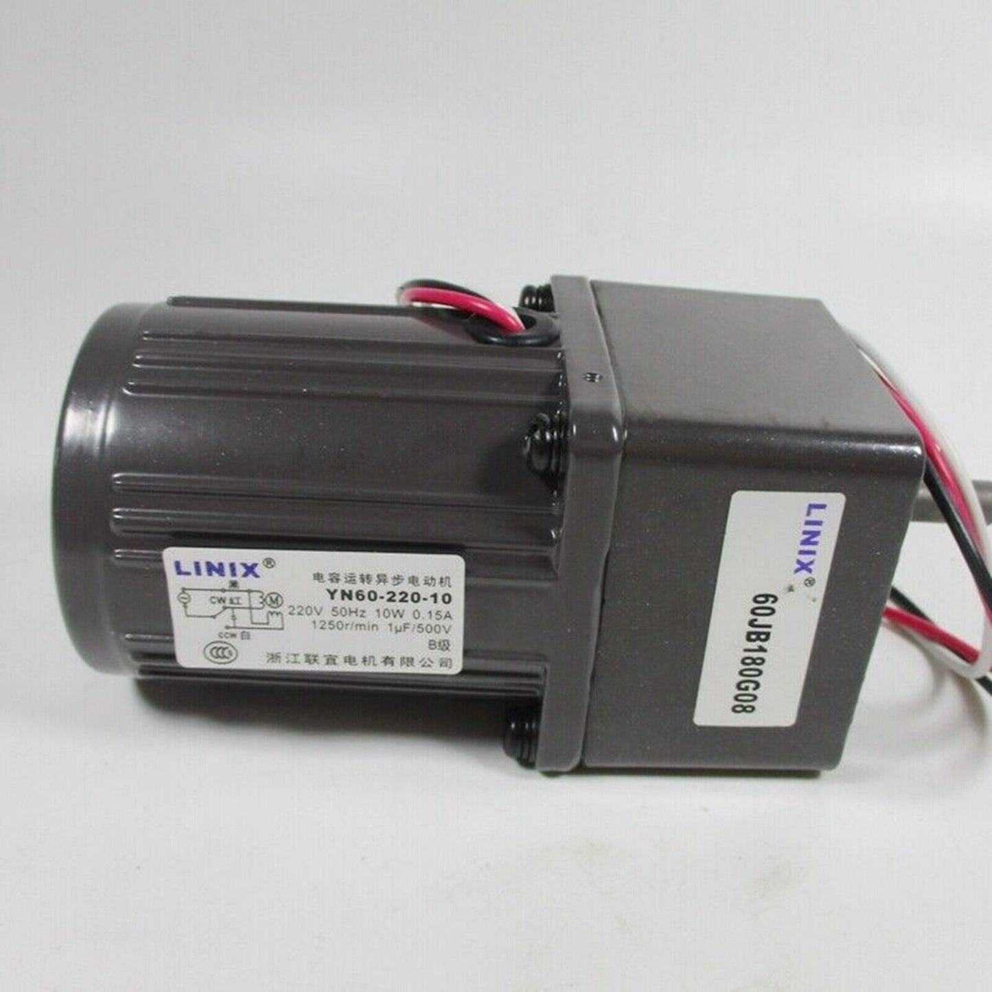 LINIX 60JB180G08 Fixed Speed Motor 220V 10W - LINIX