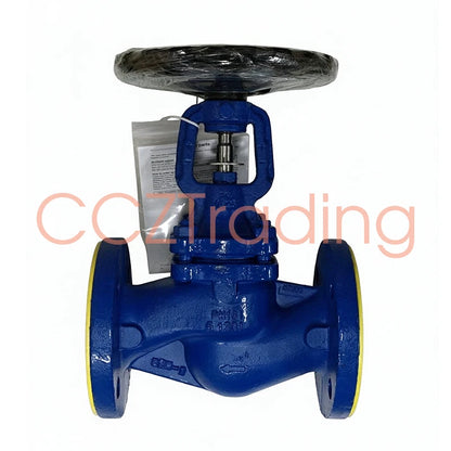 BSA2T DN50 Bellow Sealed Globe Valve Flanged Ductile Iron For Steam