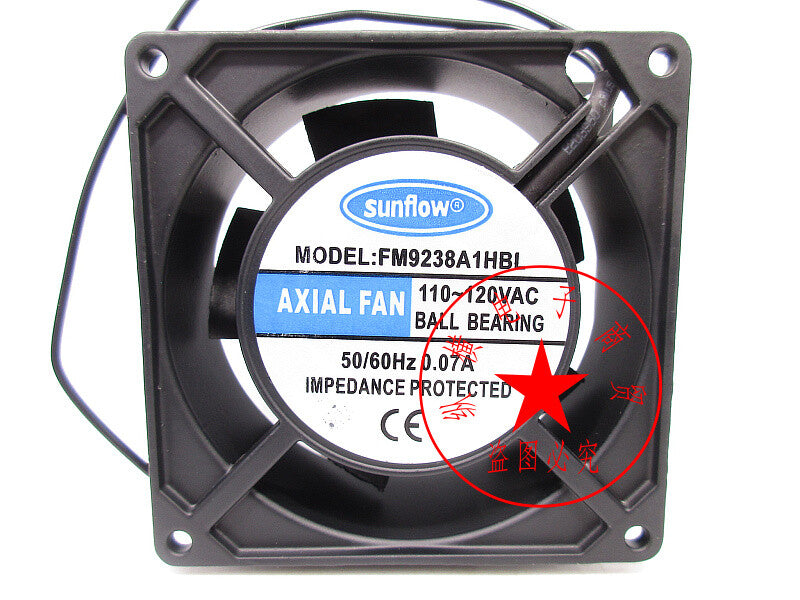 FM9238A2HBL 9238 9038 110V cooling fan