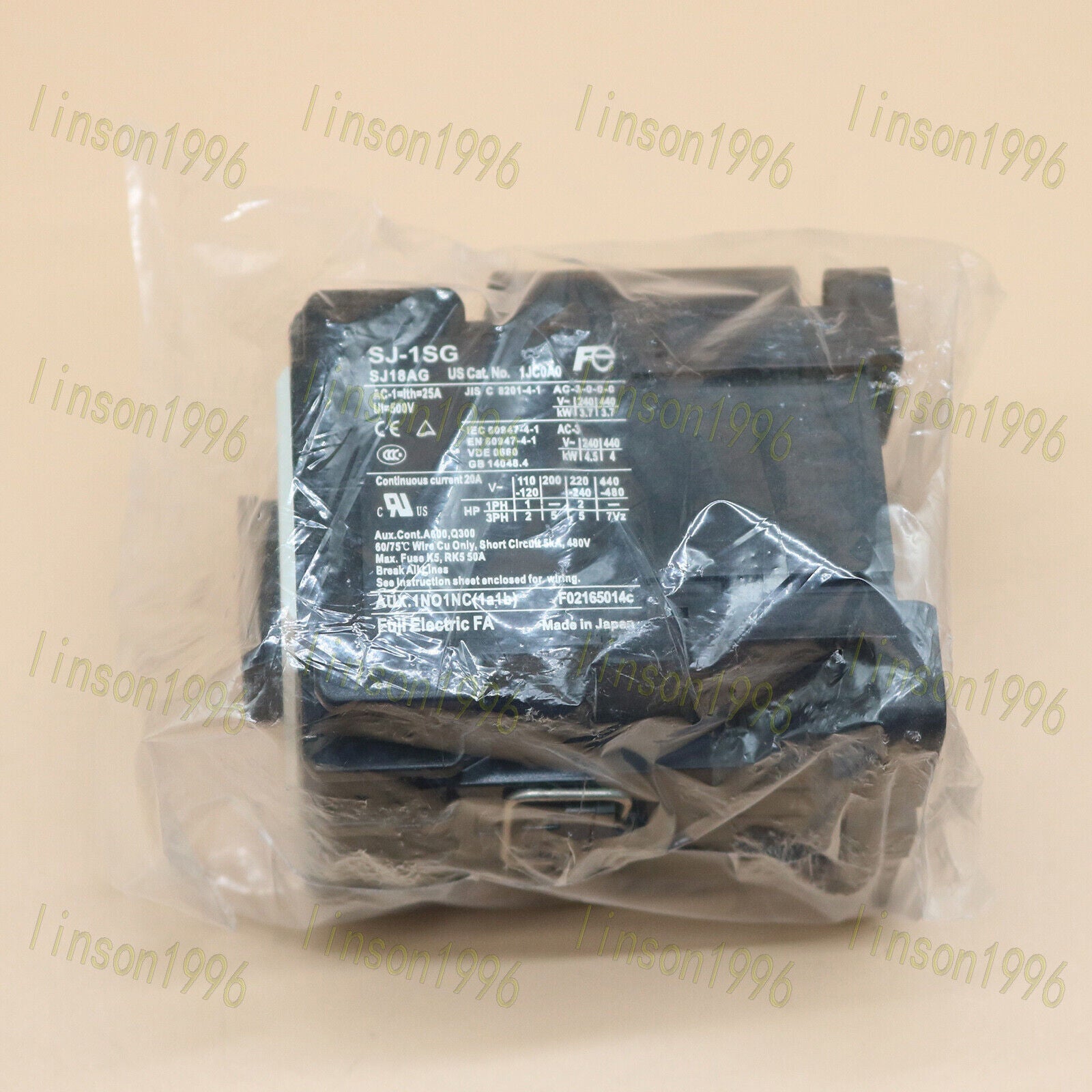 24V DC Contactor SJ-1SG - FUJI