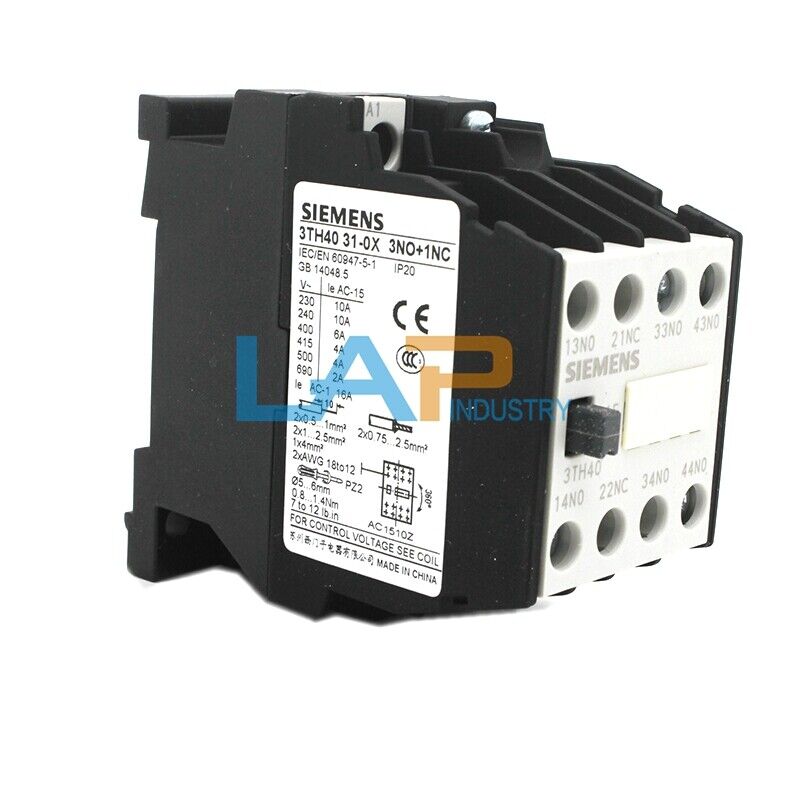 new 1PC FOR SIEMENS contactor relay 3TH4031-0XM0