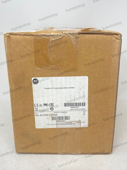 Allen-Bradley VPL-B1153F-CJ12AA Kinetix VP Low Inertia Servo Motor | High Performance Industrial Motor | 115V-230V 50Hz-60Hz - ALLEN-BRADLEY