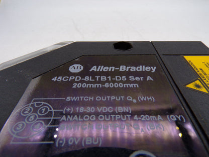 Allen Bradley 45CPD-8LTB1-D5 Series A Contactless Infrared Proximity Sensor - ALLEN BRADLEY
