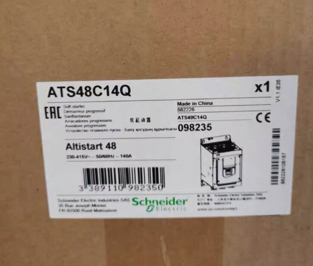 Sealed Schneider ATS48C14Q PLC Module In Box - SCHNEIDER