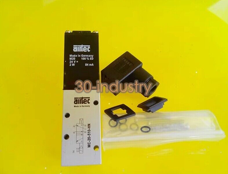 AIRTEC MC-20-510-HN DC24V Solenoid Valve - New, 1 Qty - AIRTEC