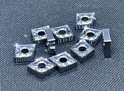 Korloy CNMG432HA H01 / CNMG120408HA H01 Carbide Inserts for Aluminum 10 PCS