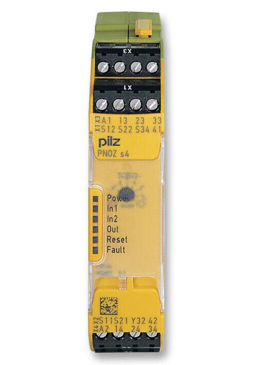 PILZ 750134 Safety Relay 24V PNOZ S4 Safety Relay - PILZ