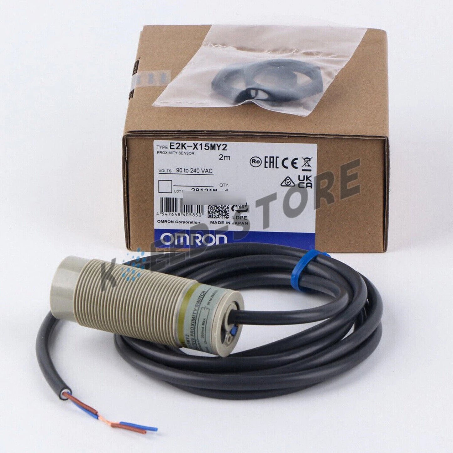 1PCS Omron proximity switch sensor E2K-X15MY2