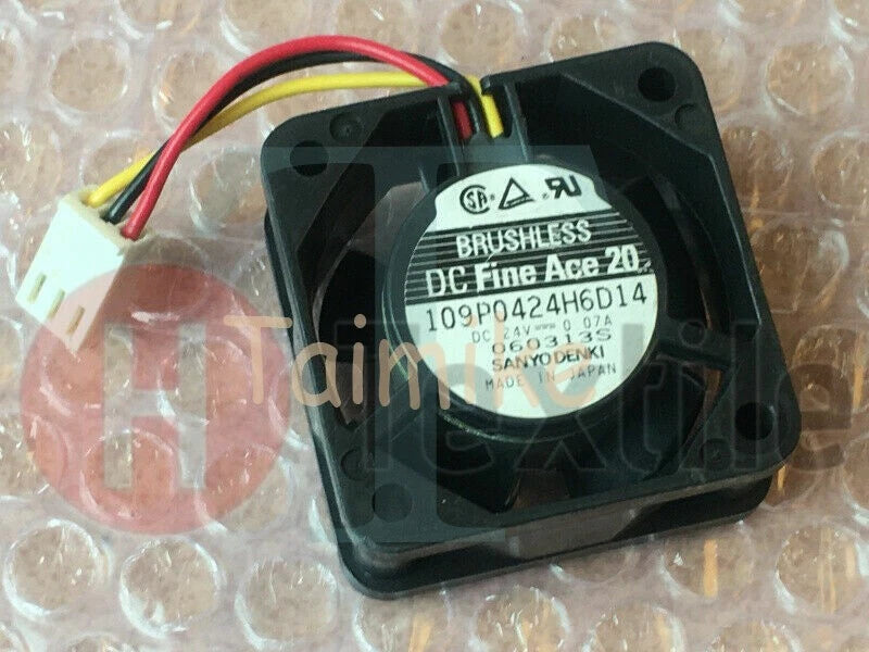 A90L-0001-0385 109P0424H6D14 24V 0.07A 3-pin dual ball server system fan