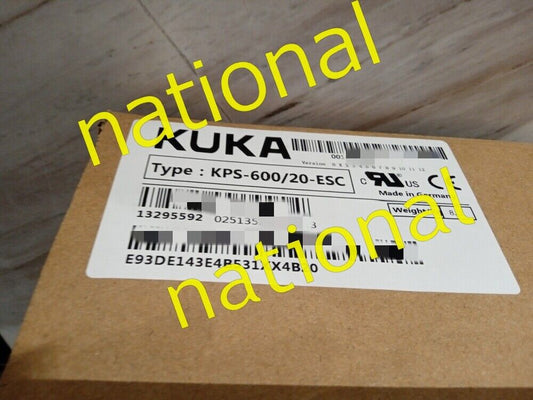 new 1 PCS KPS-600/20-ESC KUKA KPS-600/20-ESC Express - KUKA