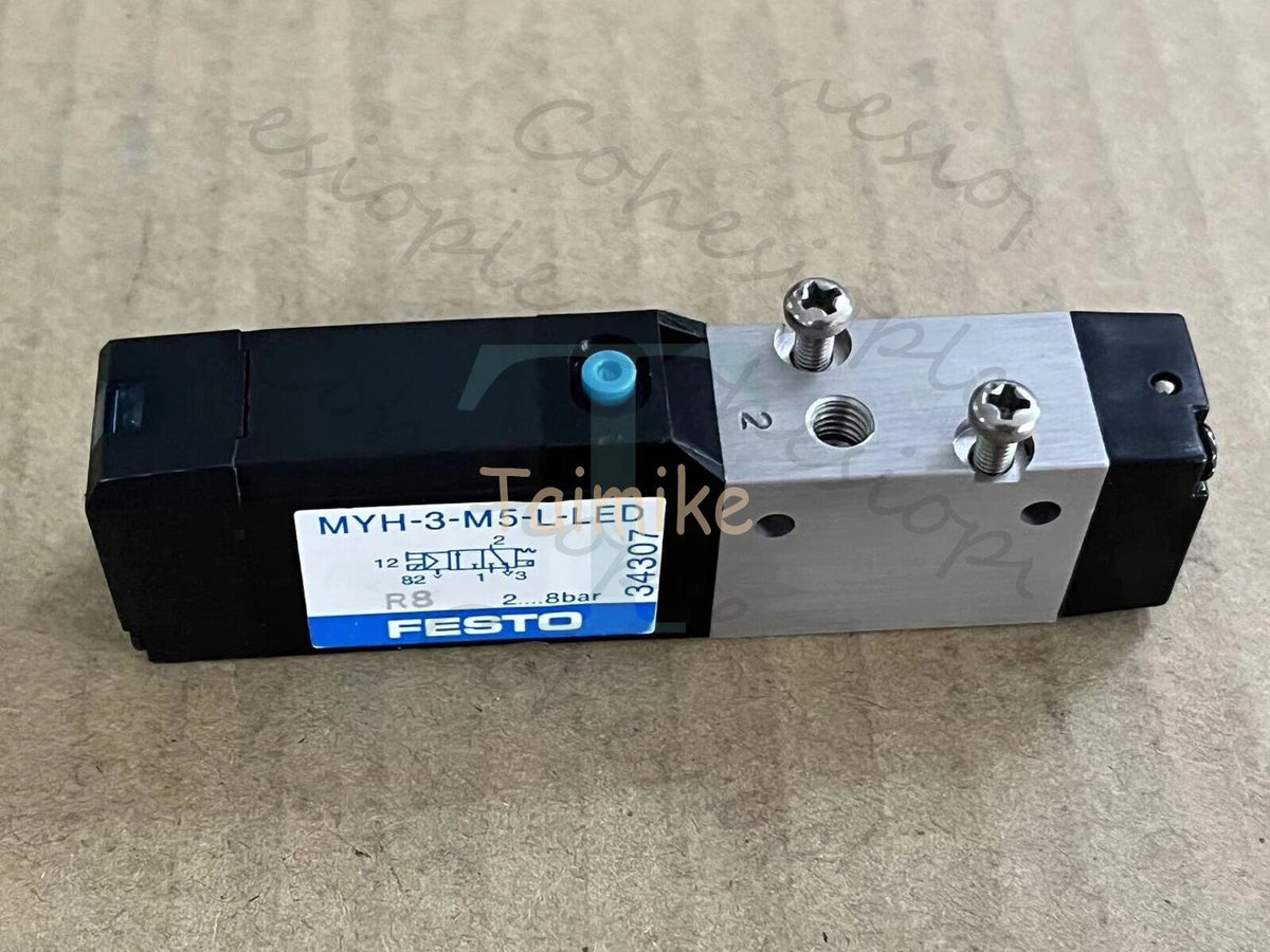 1PC MYH-3-M5-L-LED 34307 for Solenoid Valve