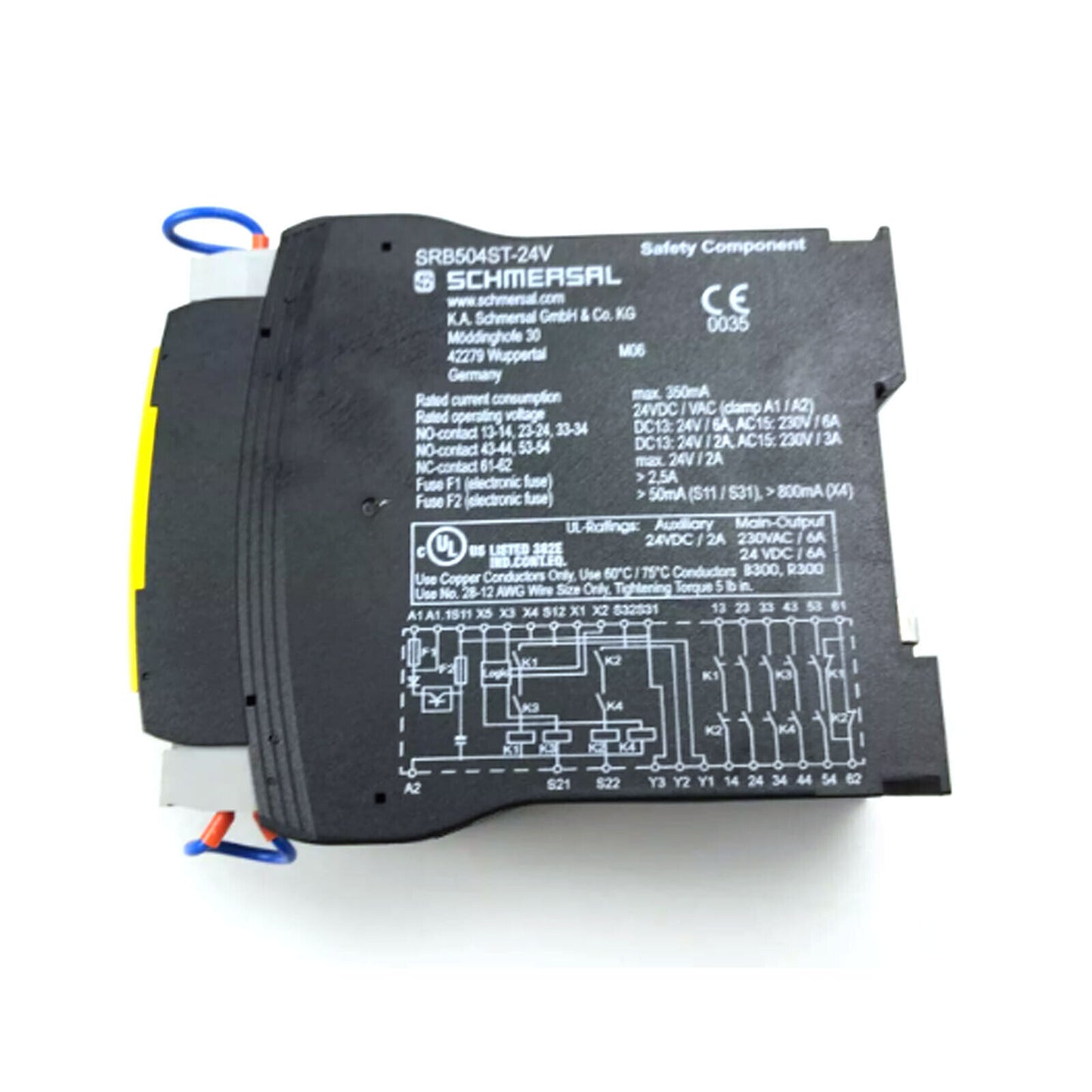 new 1pcs For SCHMERSAL Safety Relay SRB 504ST-24V SRB504ST-24V - SCHMERSAL