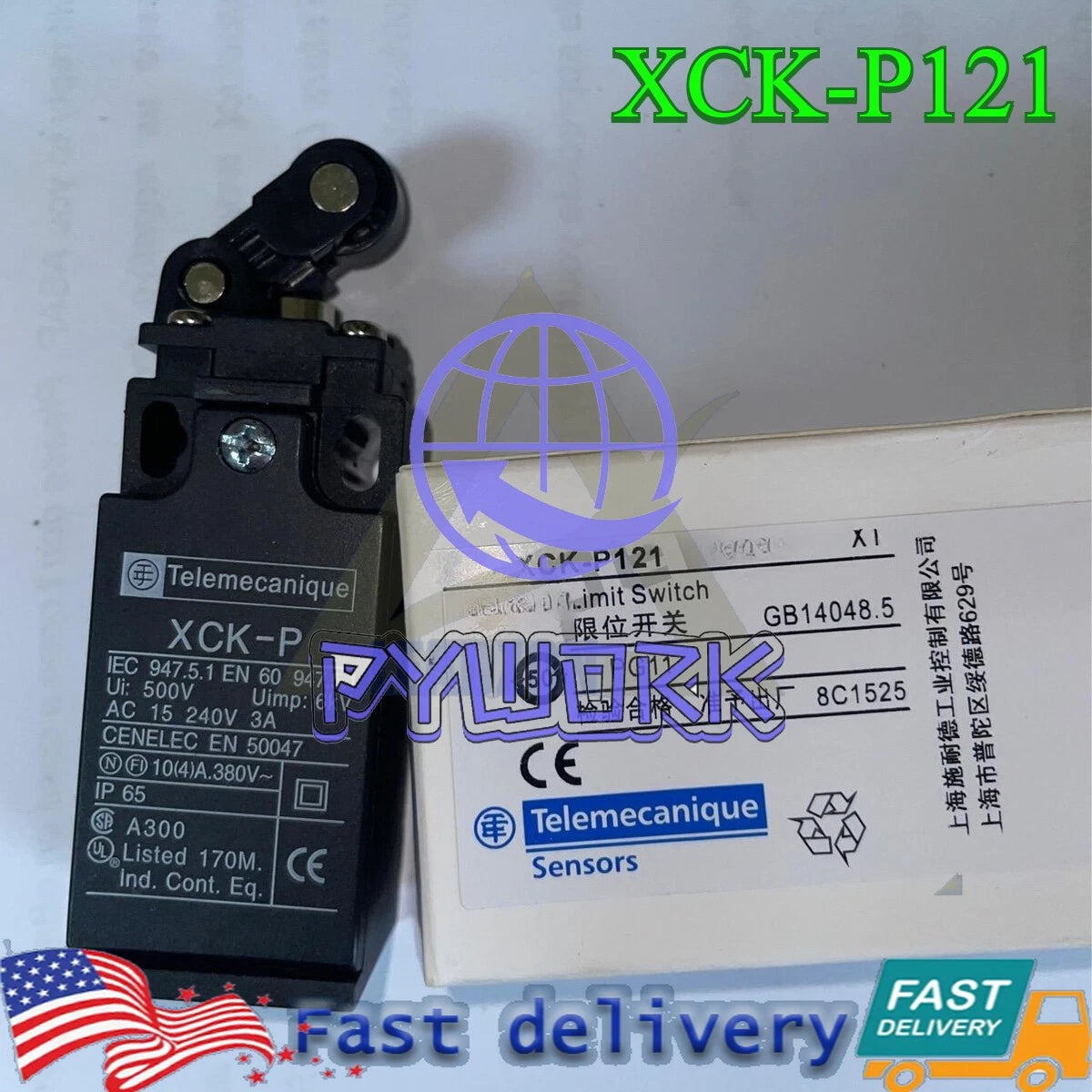 Telemecanique-XCKP121 1PCS Limit Switch XCK-P XCK-P121 FAST SHIPPING