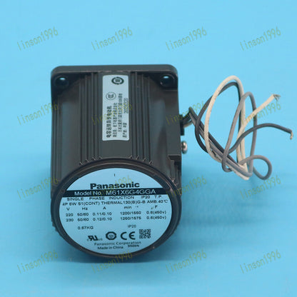 Panasonic Motor M61X6G4GGA AC - PANASONIC MOTOR DIVISION