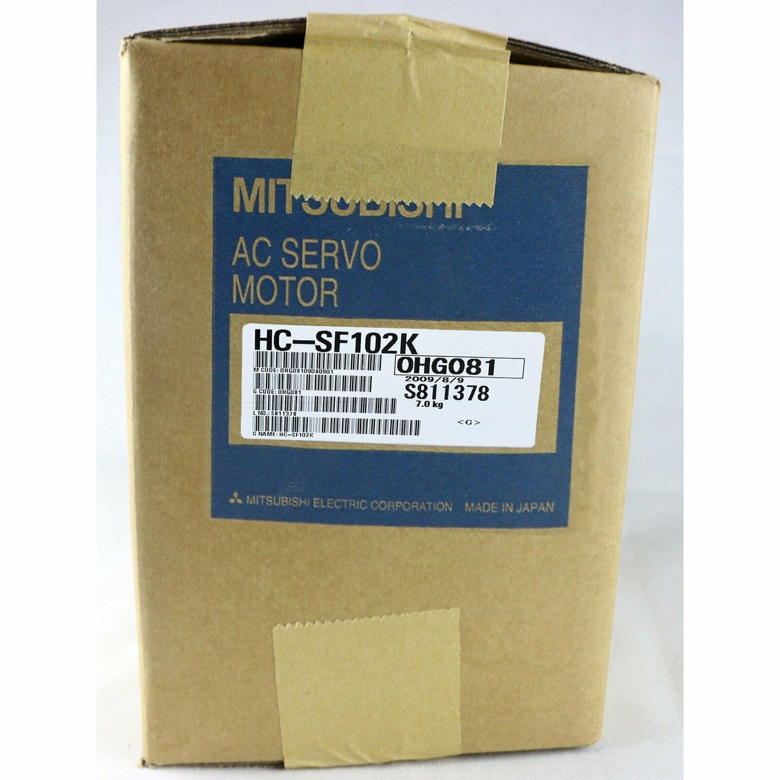 New Mitsubishi HCSF102K AC Servo Motor HC-SF102K One Year - MITSUBISHI