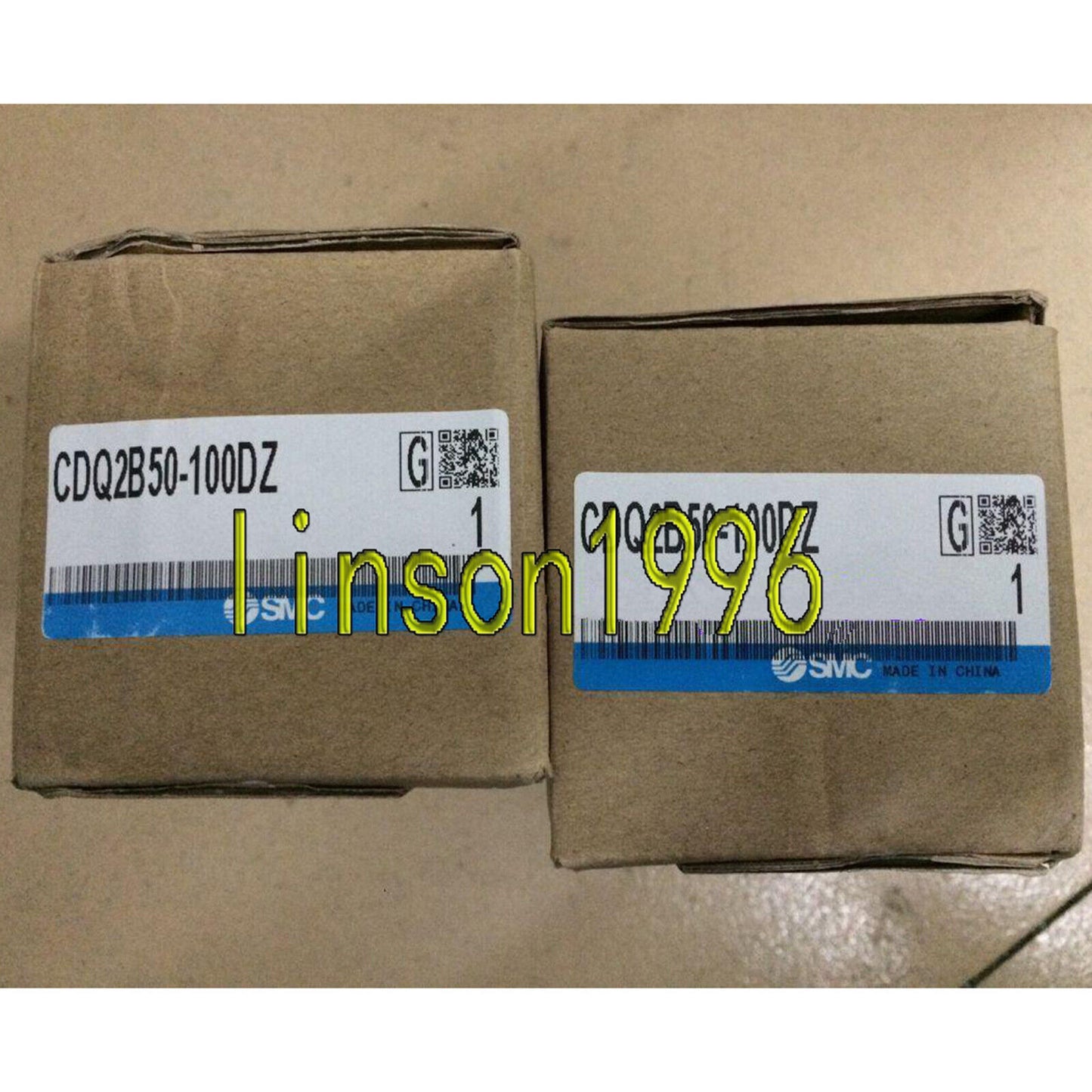 SMC CDQ2B50-100DZ Thin Cylinder - SMC