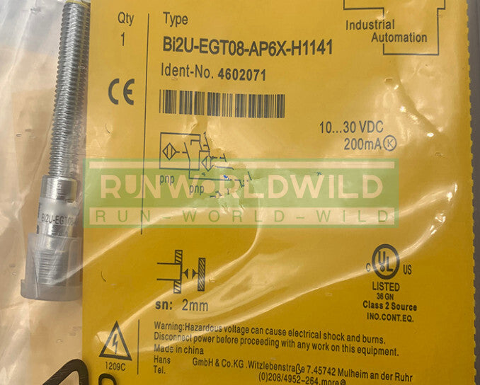 1PC FOR TURCK BI2U-EGT08-AP6X-H1341 Proximity Switch Sensor
