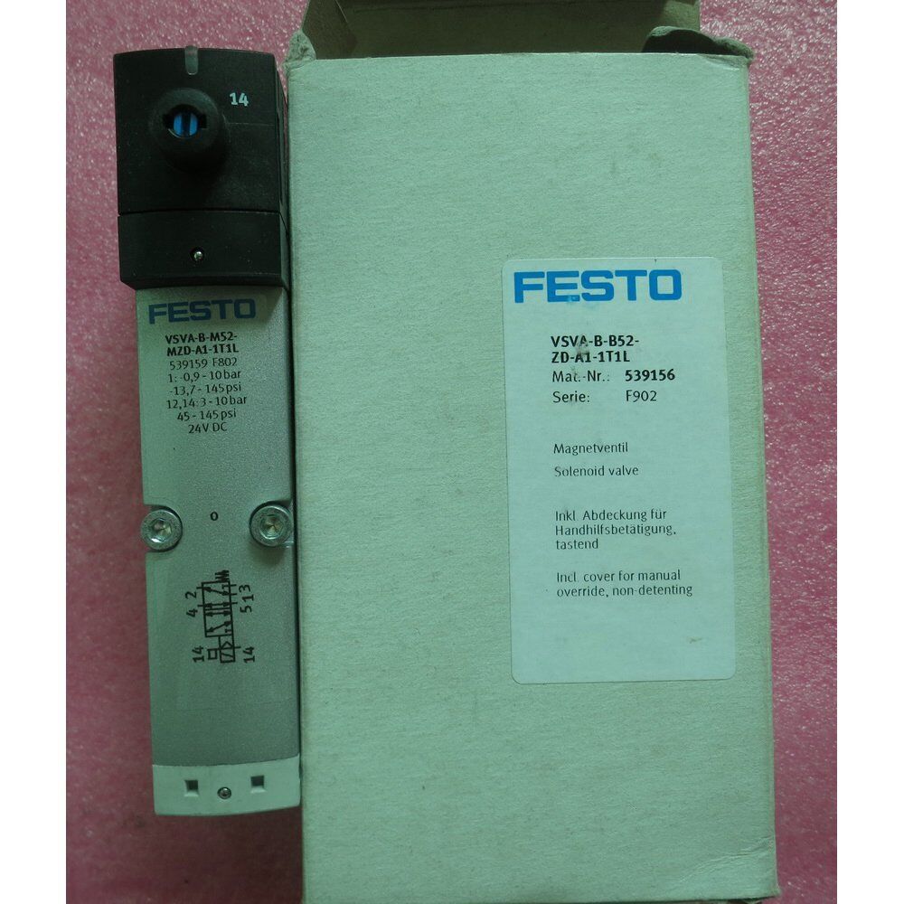 FESTO Solenoid Valve VSVA-B-B52-ZD-A1-1T1L - FESTO