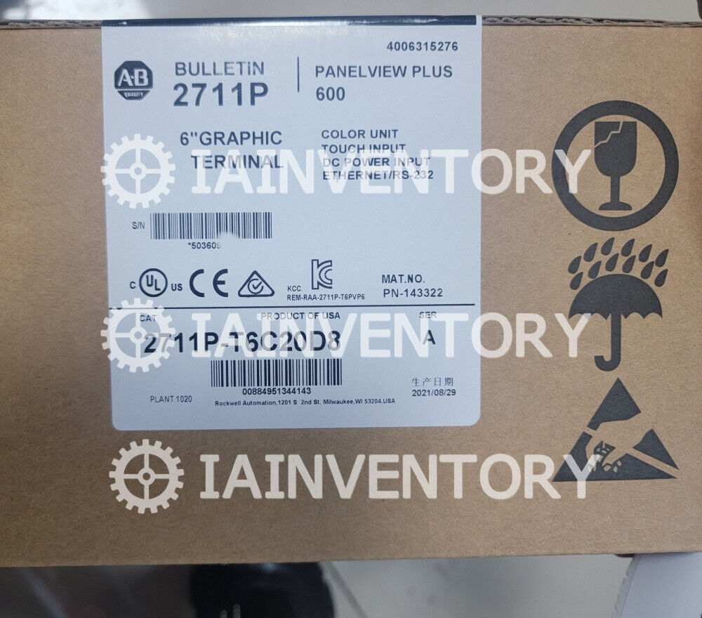 Allen Bradley 2711P-T6C20D8 – Professional Grade Fastener - ALLEN BRADLEY