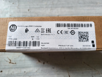 Control Logix Logix5580 Processor 1756-L84E 20MB SER-B 1756-L84E - CONTROL LOGIX
