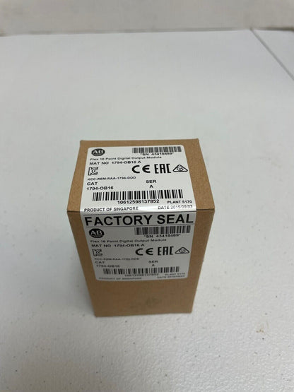 Allen-Bradley 1794-OB16 Output Module | Factory SEALED | Series A | Quality Components - ALLEN-BRADLEY