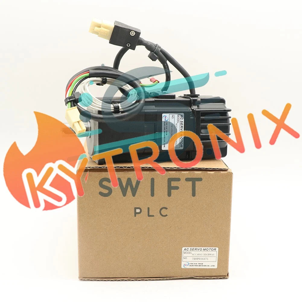 1PCS TECO 6CC401G-3DGBWAS Servo Motor