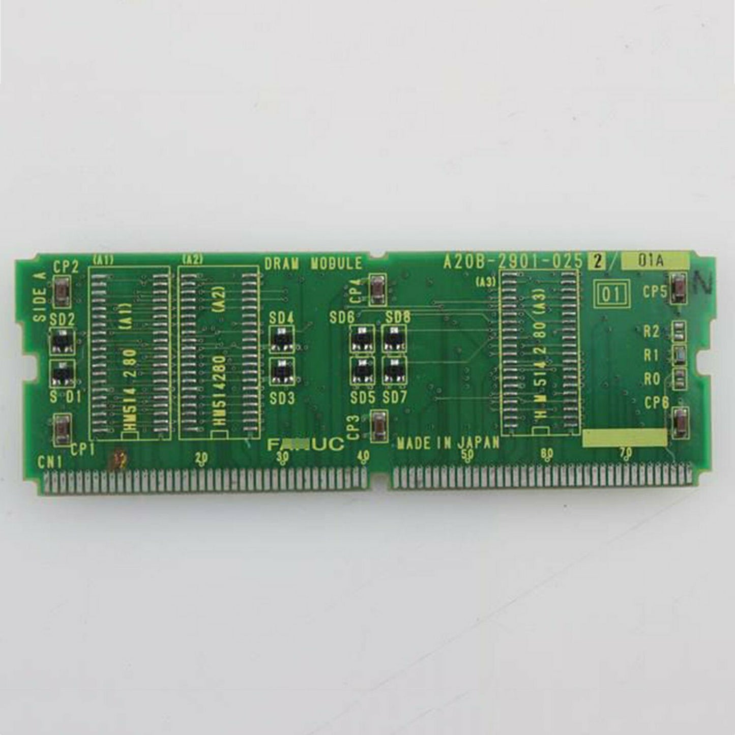 used One Fanuc A20B-2901-0252 circuit board A20B29010252 Fully Tested - KOEED
