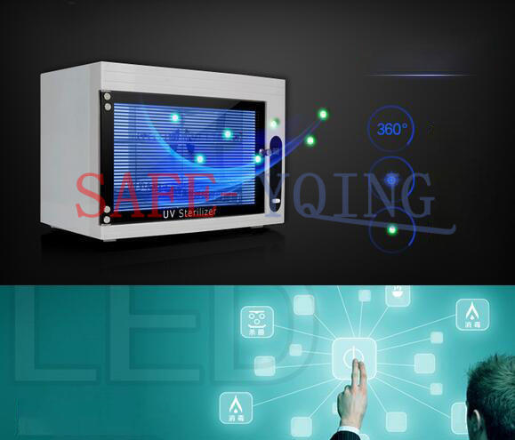 new One 15L Disinfection Cabinet Dental Ultraviolet Sterilization Box 220V - KOEED