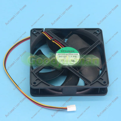 1pcs SUNON EEC0251B3-0000-G99 12V 1.9W 12cm 3-wire cooling fan