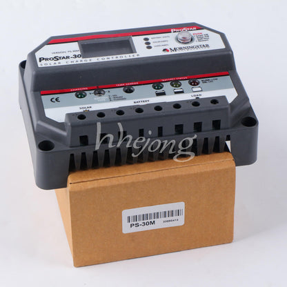 new MORNINGSTAR PROSTAR with LCD Display PWM Charge Controller PS-30M 12/24V,30A - MORNINGSTAR