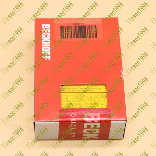 New One Beckhoff EL2904 Module in Box: Fast Delivery - BECKHOFF