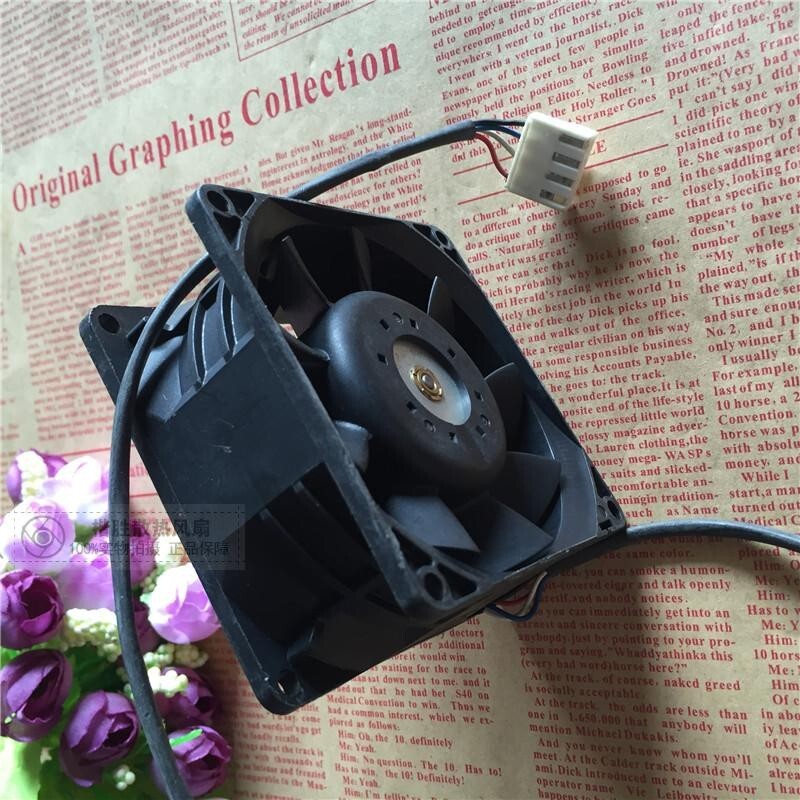 AVC 2B08038B12S 8038 DC12V 3.84A 8CM 4-Pin Server High Airflow Cooling Fan
