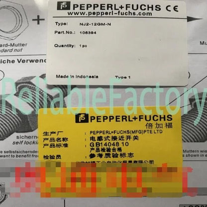 Pepperl+ Fuchs NJ2-12GM-N Proximity Sensor free shipping