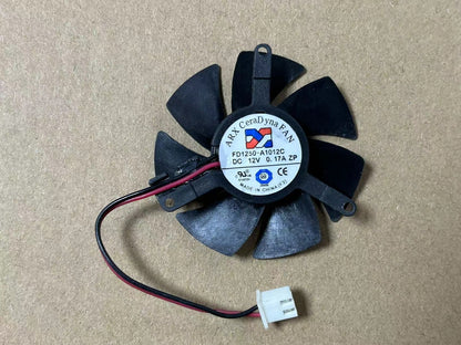 new FOR ARX FD1250-A1012C 12V 0.17A graphics card cooling fan