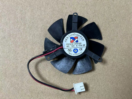 new FOR ARX FD1250-A1012C 12V 0.17A graphics card cooling fan