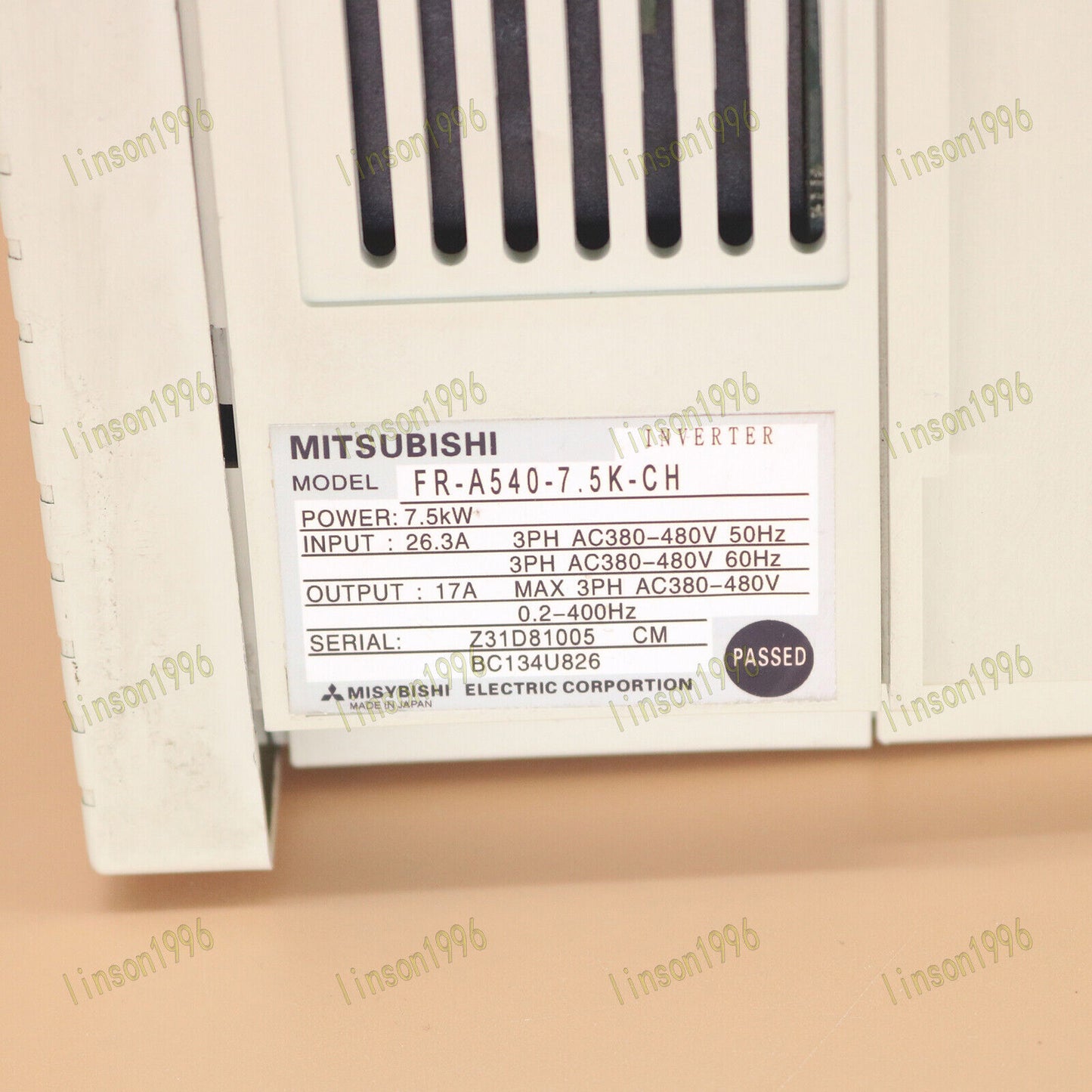 Mitsubishi FR-A540-7.5K-CH Inverter Fast Delivery 1PC - MITSUBISHI