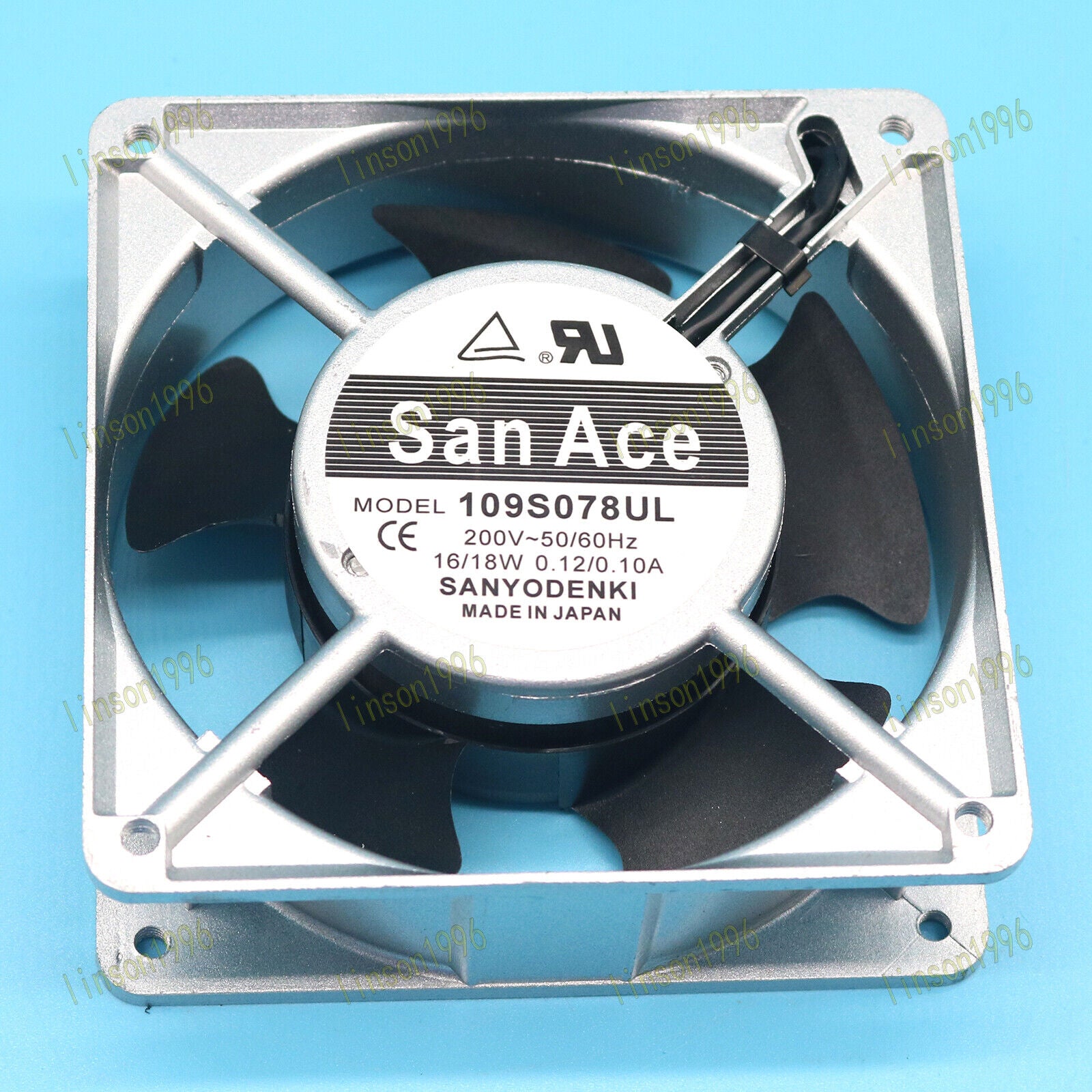 Cooling Fan for Sanyo 109S078UL San Ace 18/16W 0.12/0.1A - SANYO