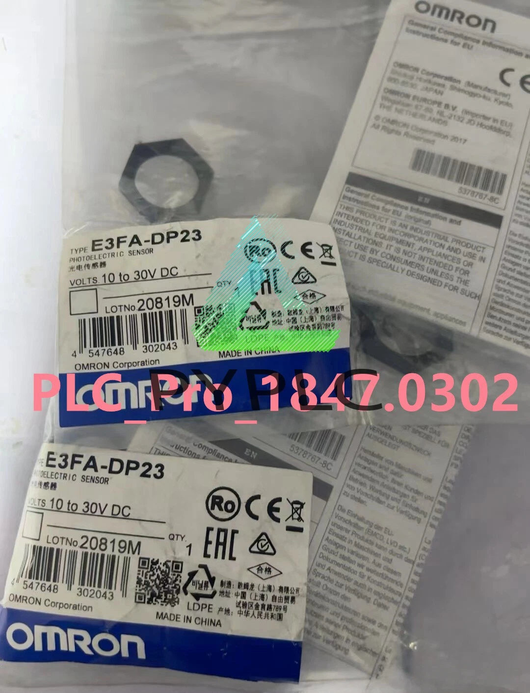 E3FADP23 1PC Omron E3FA-DP23 Photoelectric Switch Sensor Fast delivery