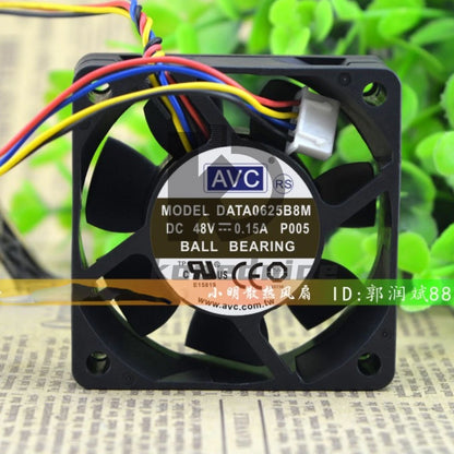 1PC 6CM 6025 48V 0.15A Double Ball Inverter Industrial Cooling Fan DATA0625B8M