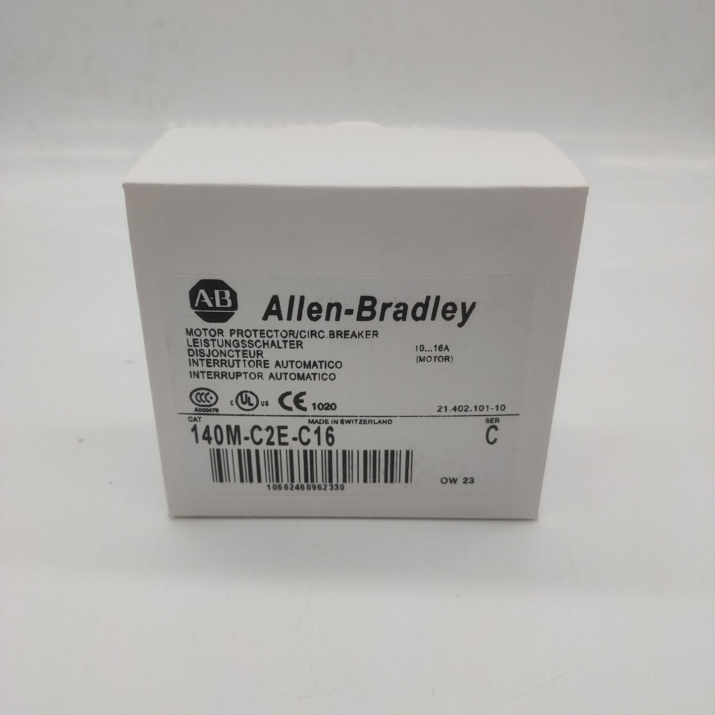 Allen-Bradley 140M-C2E-C16 Magnetic Trip Breaker Motor Protection - ALLEN-BRADLEY