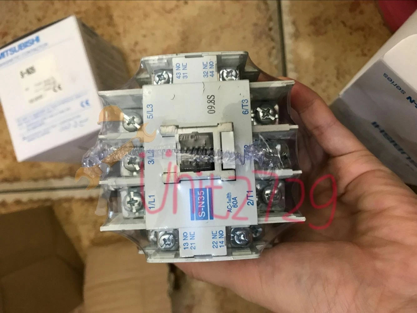 S-N35 SN35 1PC Mitsubishi Magnetic Contactor 110VAC free shipping