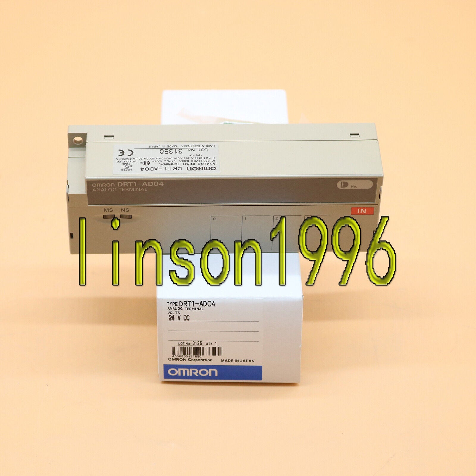 new Omron DRT1-AD04  programmable control module in box spot stocks